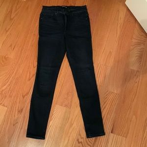 Dark Blue Express High Rise Jegging Jean